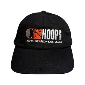 Vintage MGM Grand HOOPS Strapback Hat OS